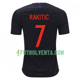 Camiseta de fútbol Croacia Rakitic 7 2ª equipación Mundial 2018